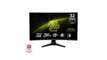 MSI MAG 32CQ6F 31.5" 180Hz VA WQHD Curved Gaming Monitor