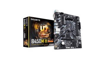 GIGABYTE B450M H AMD AM4 Micro-ATX Motherboard