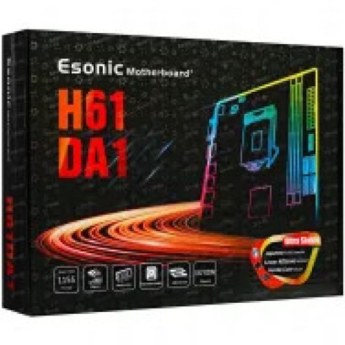 Esonic H61DA1 NVMe Supported Micro ATX Motherboard