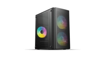 Revenger FIRE Mini Tower Micro ATX RGB Gaming Case