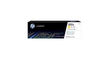 HP 202A Yellow Original LaserJet Toner Cartridge