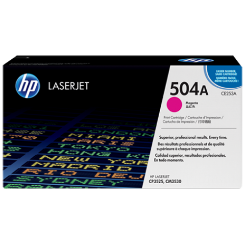HP 504A Magenta Original LaserJet Toner Cartridge