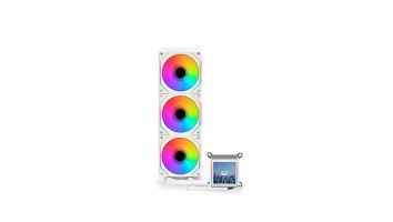 Lian Li Galahad II LCD SL-INF 360mm ARGB AIO Liquid CPU Cooler (White)
