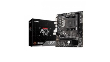 MSI A520M-A Pro AM4 AMD Micro-ATX Motherboard