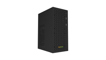 MaxGreen H6 Mid-Tower M-ATX Case with PSU