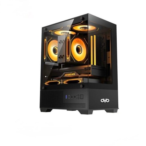 OVO CC233B ICE Cube ARGB m-ATX Desktop Casing