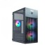 OVO J618B Acrylic Micro ATX Desktop Casing
