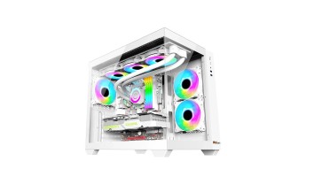 PC POWER ICELAND WH Casing With 9 FANS