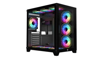 PC Power ICEBERG V2 Black Gaming Case With 10 FANS