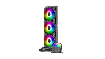 PCCOOLER GI-CX360 ARGB 360MM AIO CPU LIQUID COOLER (BLACK)