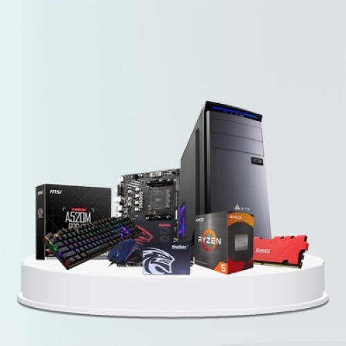 AMD Ryzen 3 Pro 4350G Gaming Desktop PC