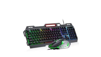 T-Wolf TF600 RGB Gaming Keyboard Mouse Combo