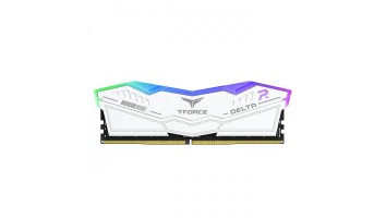 Team DELTA 16GB 6400MHz DDR5 RGB White Desktop Gaming RAM