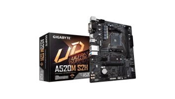 Gigabyte A520M S2H AMD AM4 Micro ATX Motherboard