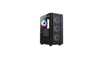 Aptech R21-Metal ARGB Gaming Casing (Black)