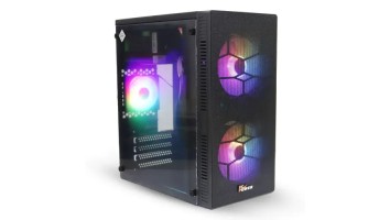  PC Power PP-X2603 BK Web Mesh mAtx Casing With Power Supply