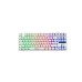PC POWER K87 Retro Punk Suspension Keyboard