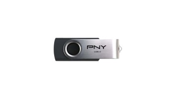 PNY Turbo Attache R 64GB USB 3.2 360° Metal Flash Drive